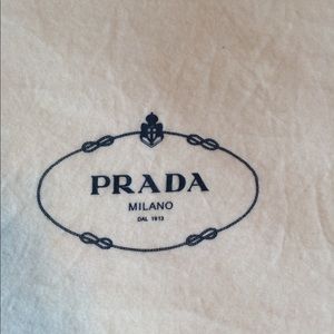 Authentic Prada Dust Bag